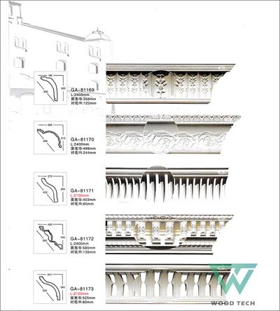 Phào Cổ Trần PU PCT026